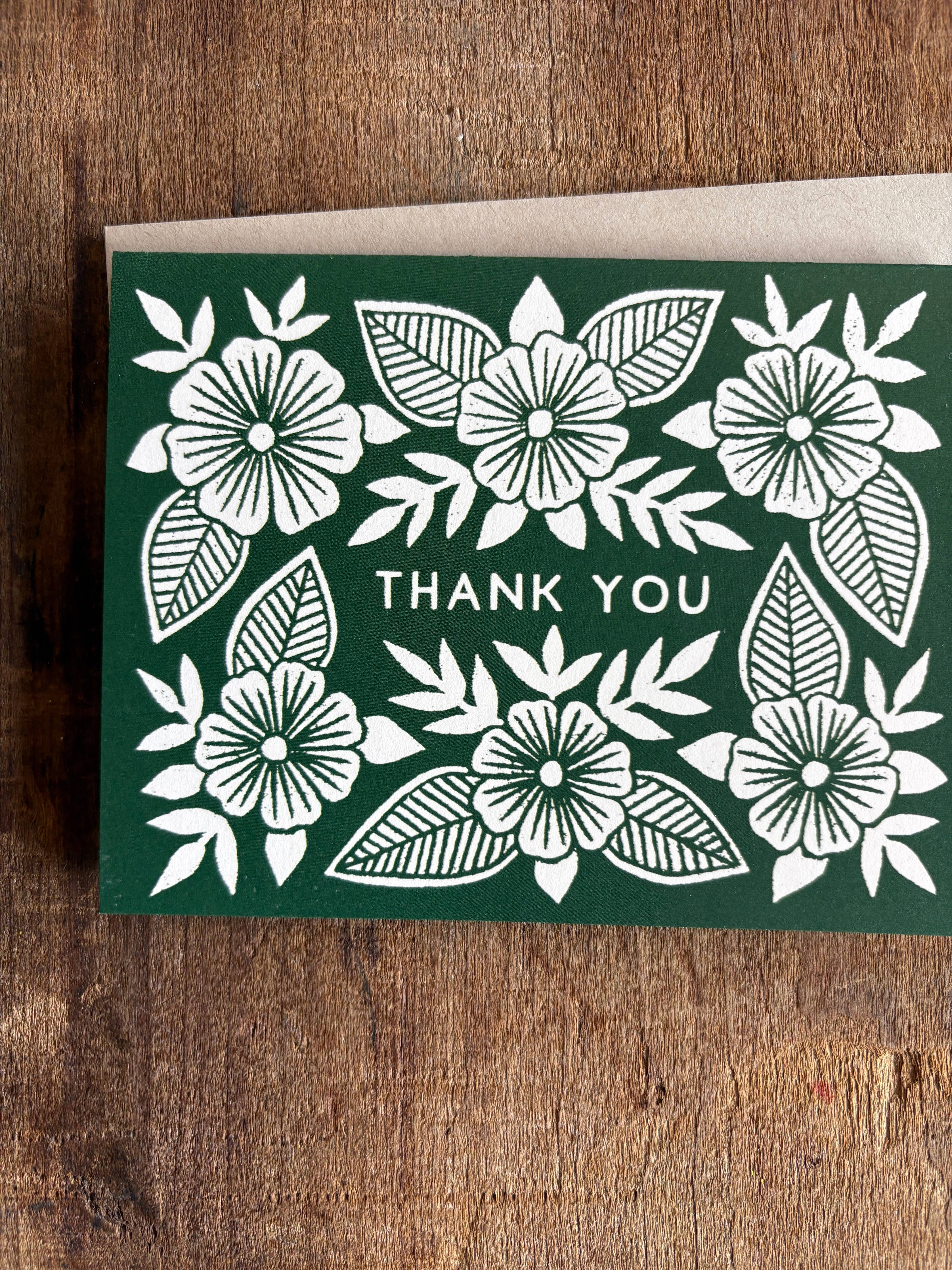 Katharine Watson - "Thank You," Greeting Card
