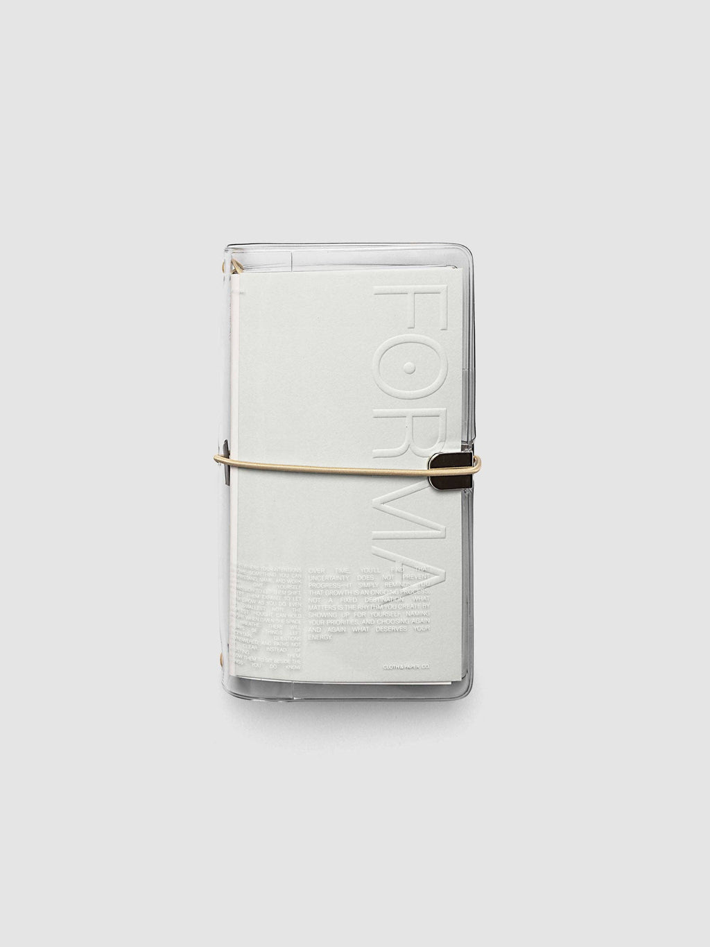 Cloth & Paper - FORMA Travel Notebook Set | Pocket Plus