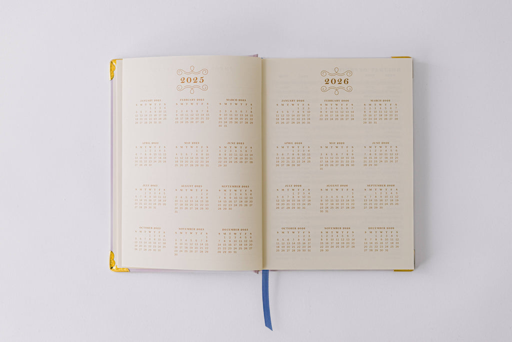 Good Juju Ink - 2026 Vines and Butterflies 17-Month Medium Bound Planner