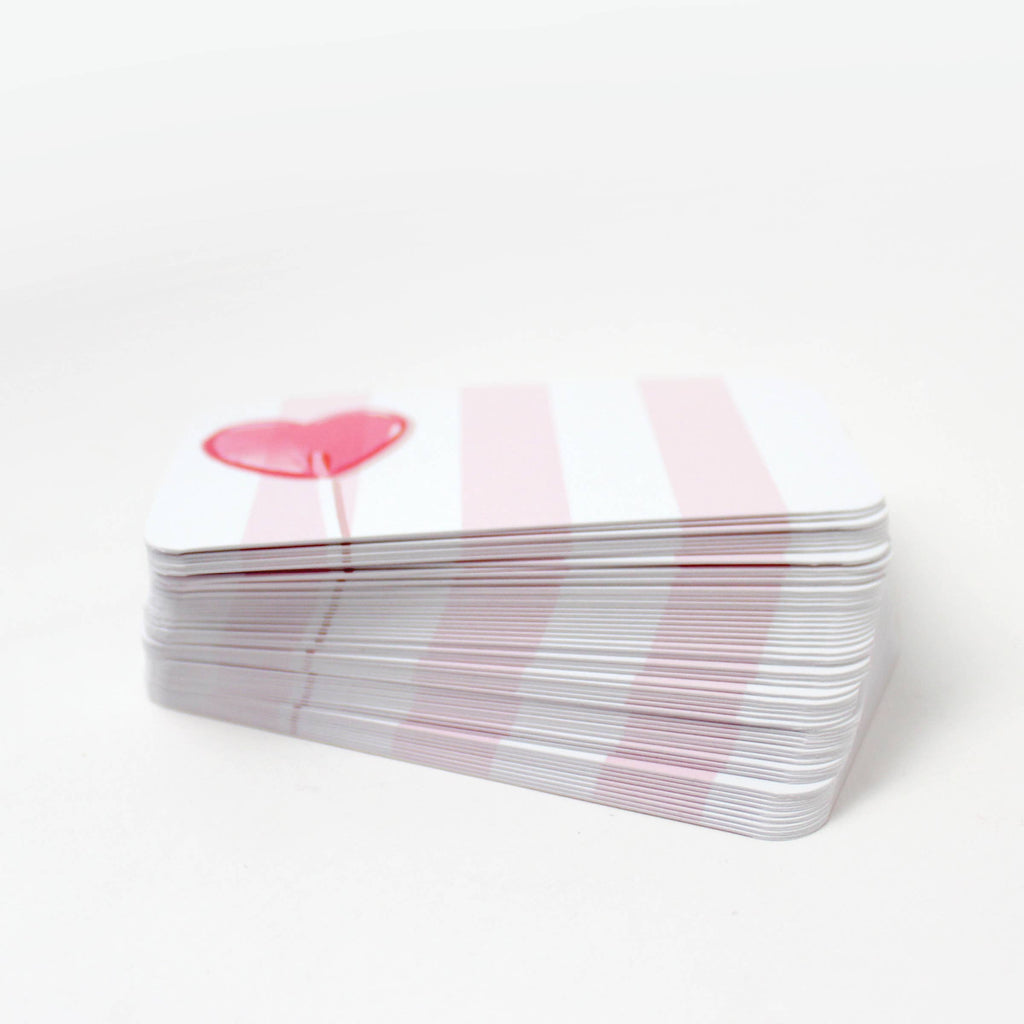 Inklings Paperie - Pocket Notes™ - Heart Lollipop
