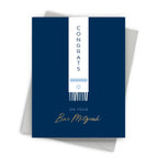 Fine Moments - Bar Mitzvah Congrats Card – Elegant Foil-Pressed Celebration