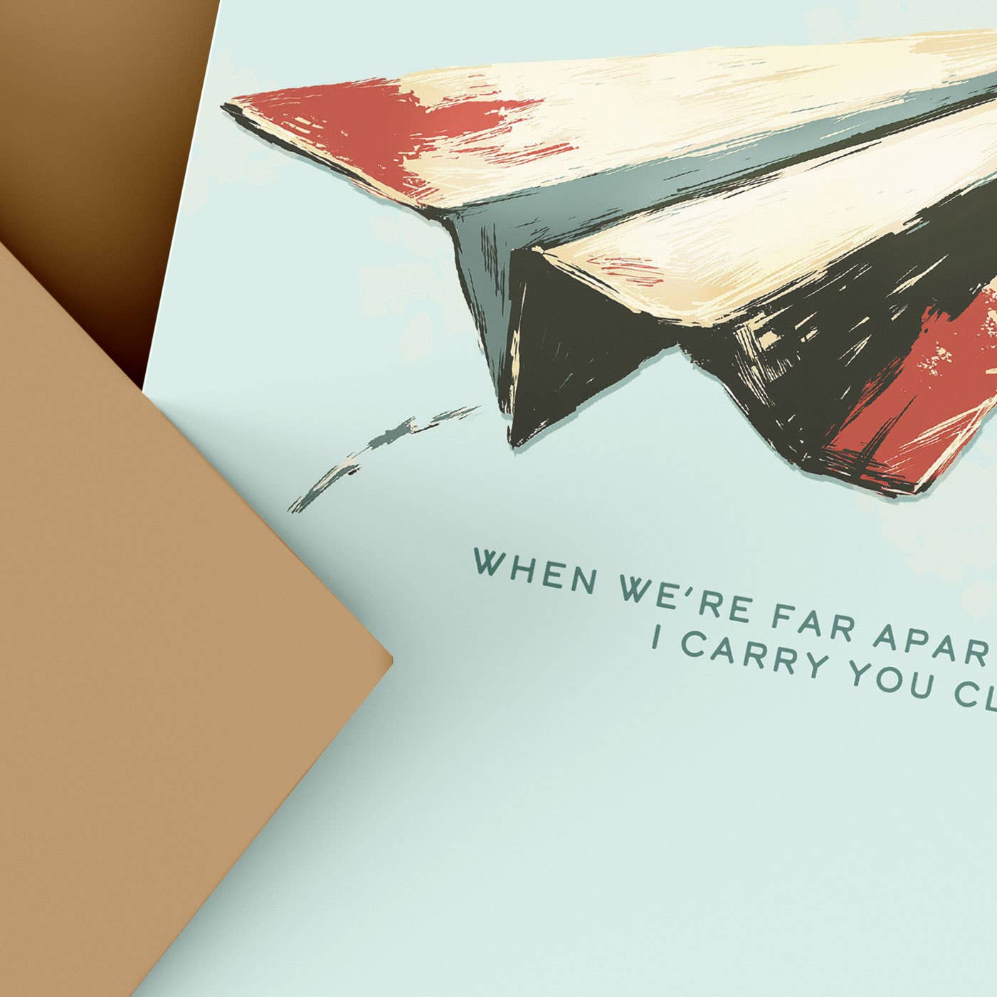 Tiramisu Paperie - THE DOLCE COLLECTION-Paper Plane, Missing You, Love