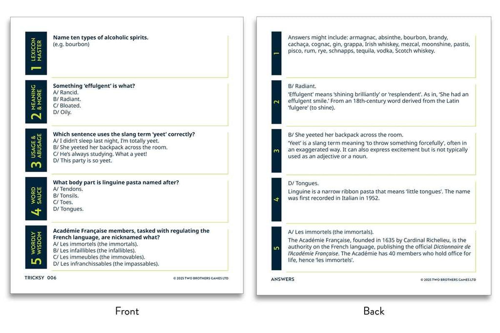 Simon & Schuster - League of the Lexicon by Two Brothers Games