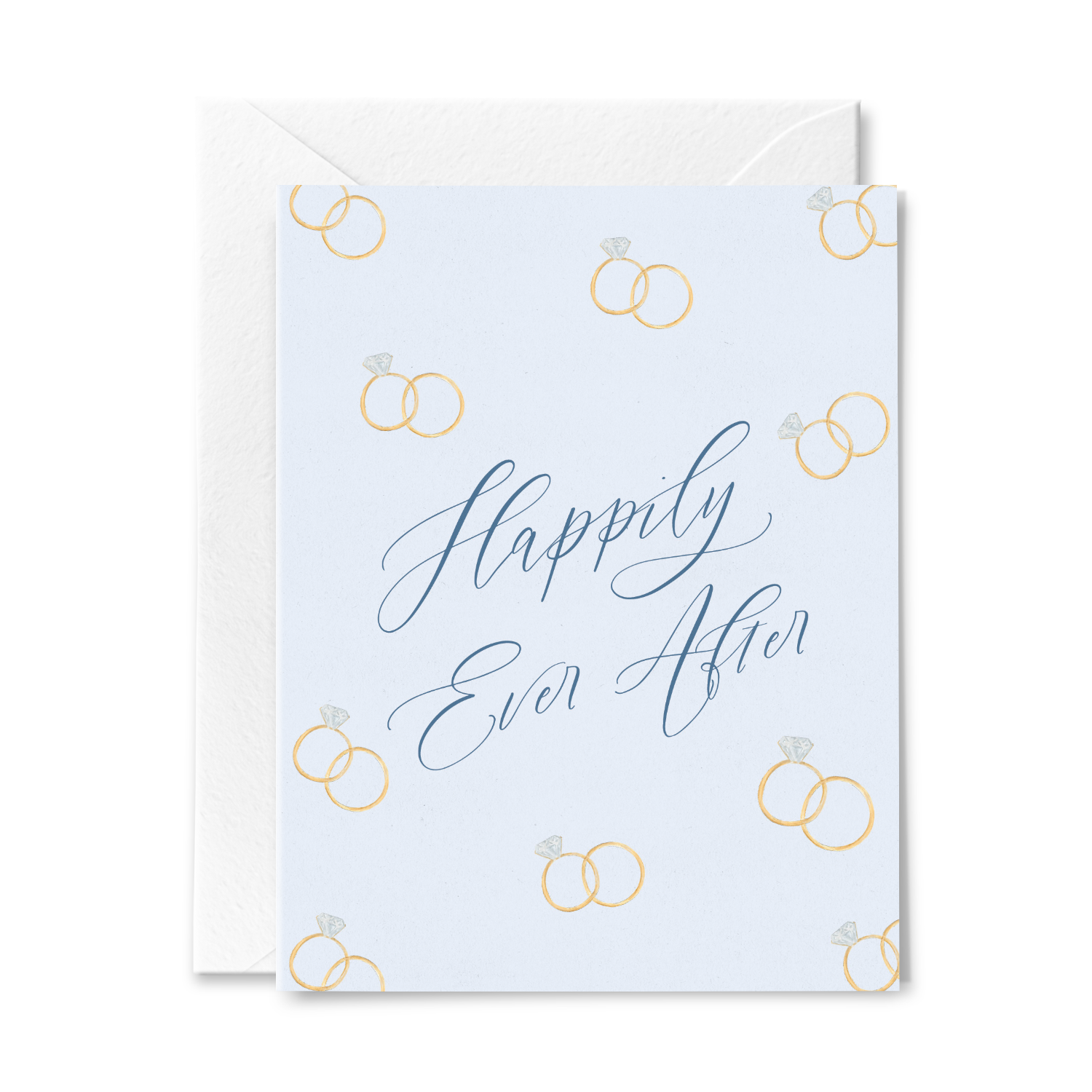 June Paper Market - Happily Ever After Wedding Greeting Card