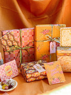re:mused studio - Barnyard Blooms Gift Wrap Sheet - Double Sided