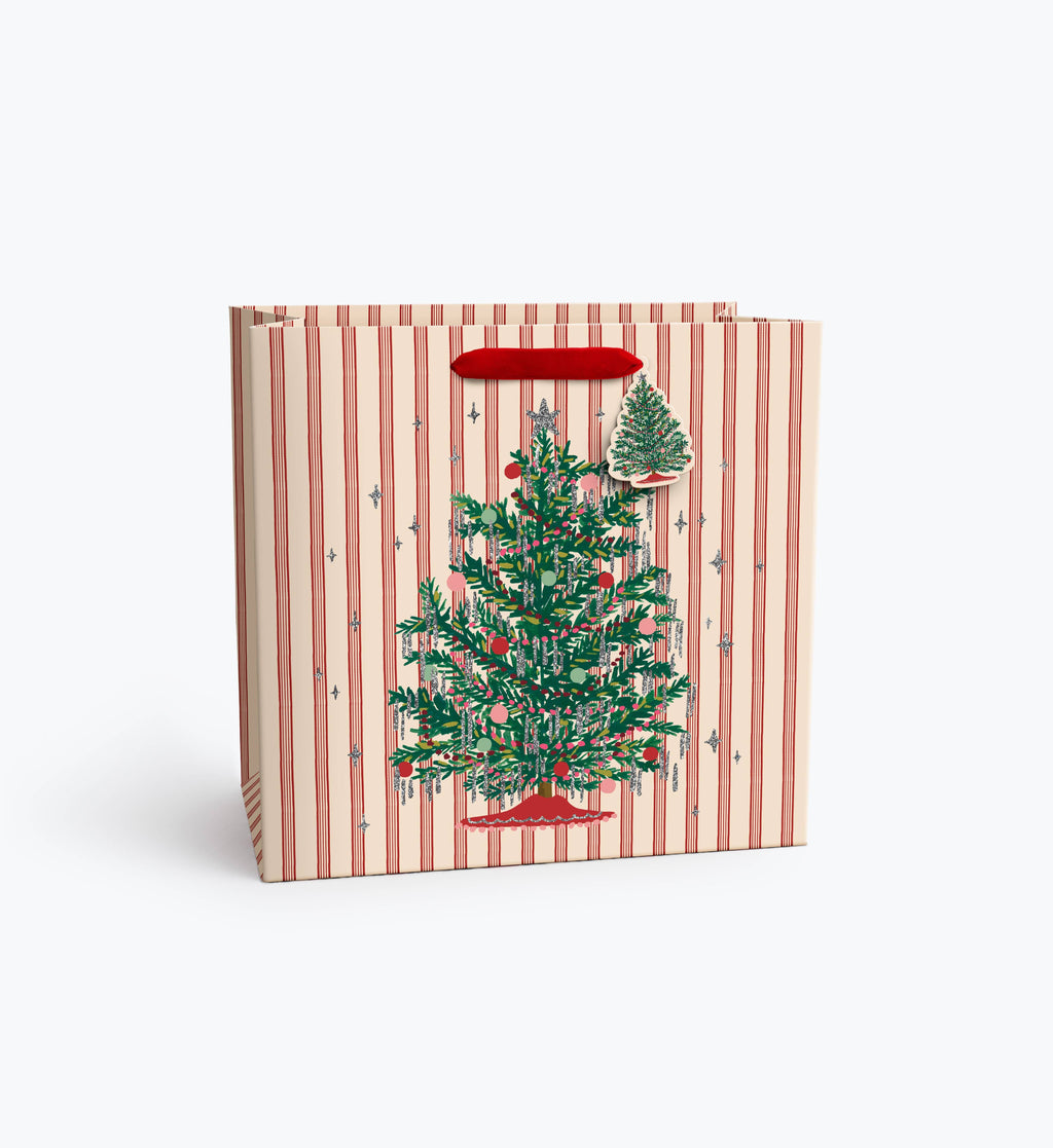 Rifle Paper Co. - Tinsel Tree Gift Bag: Extra Large