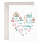 E. Frances Paper - Baby Heart Greeting Card