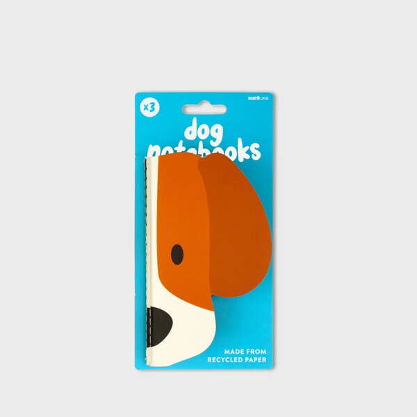 SK- Dog Shaped Notebooks - With ears for animal lovers