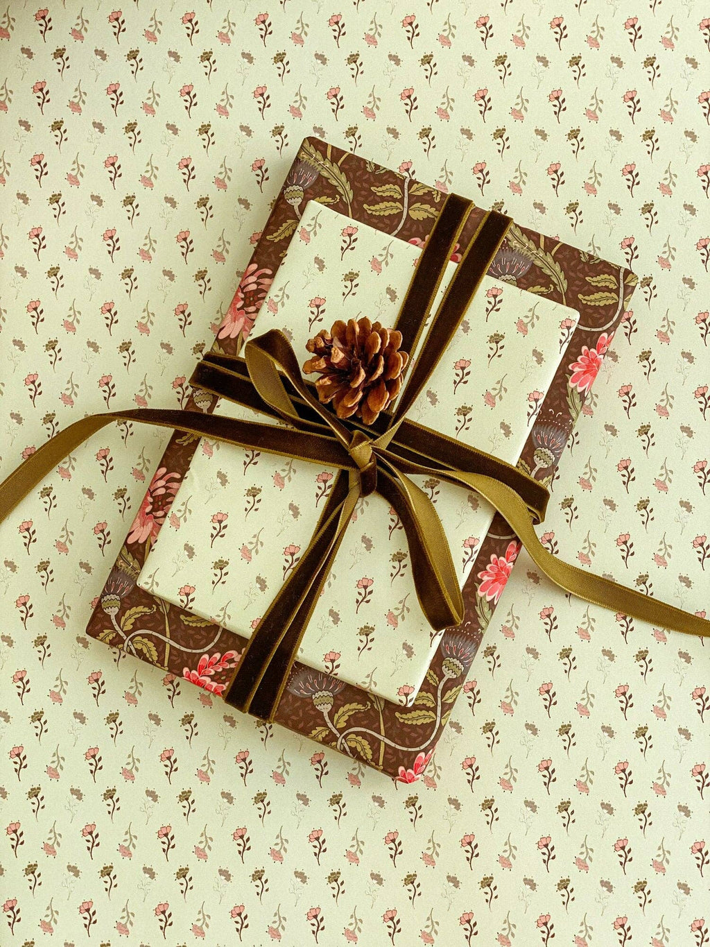 re:mused studio - Thistle Mum Gift Wrap Sheet – Double Sided