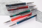 Platinum Prefounte Fountain Pen -  Graphite Blue,  Fine