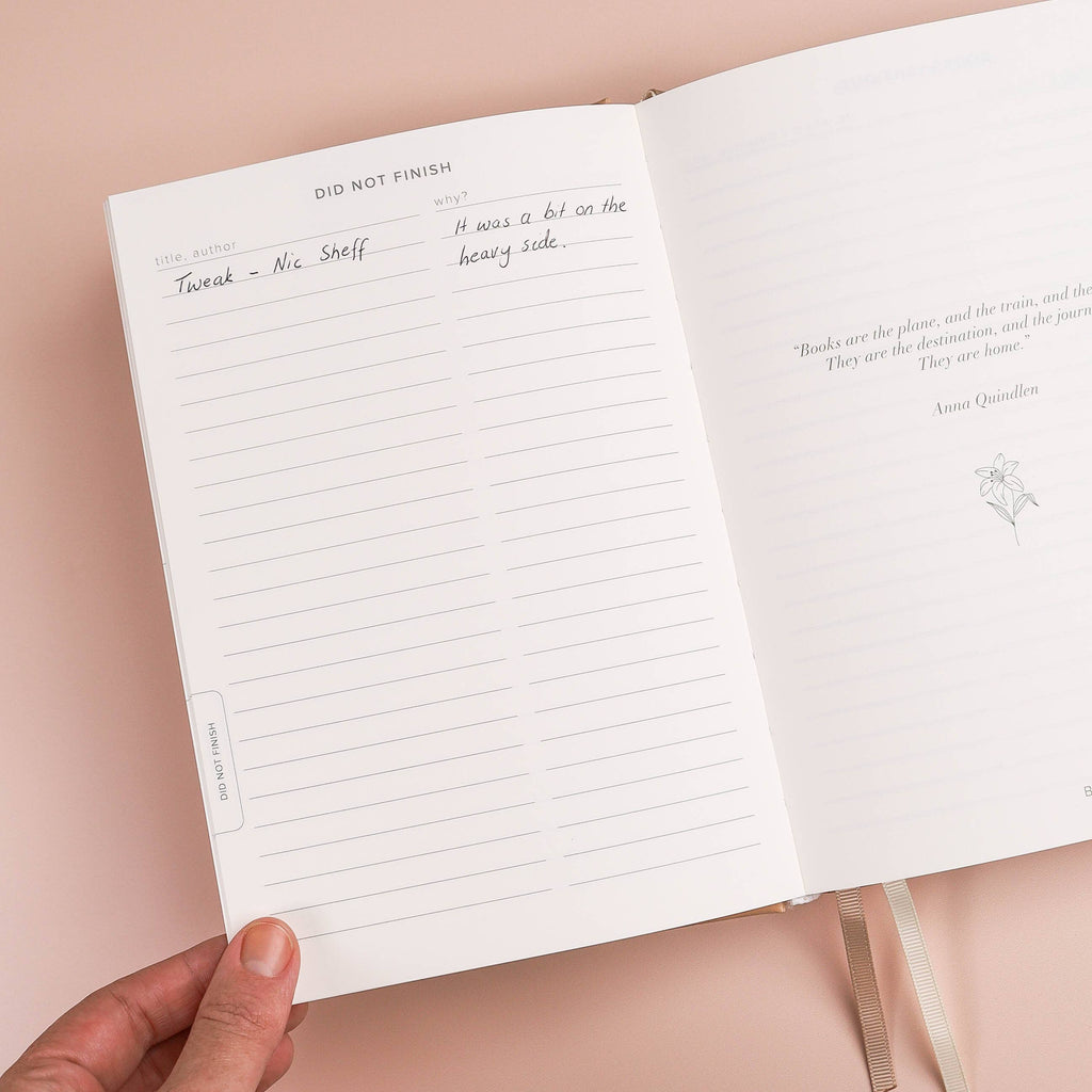 Kunitsa Co - Reading Journal (Avid Reader): Blush