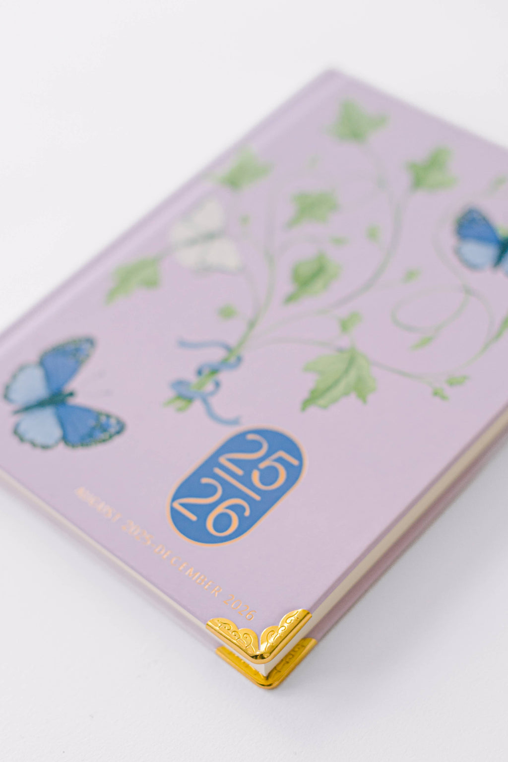 Good Juju Ink - 2026 Vines and Butterflies 17-Month Medium Bound Planner