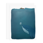Ramus & Co. - Love Note Whale Greeting Card