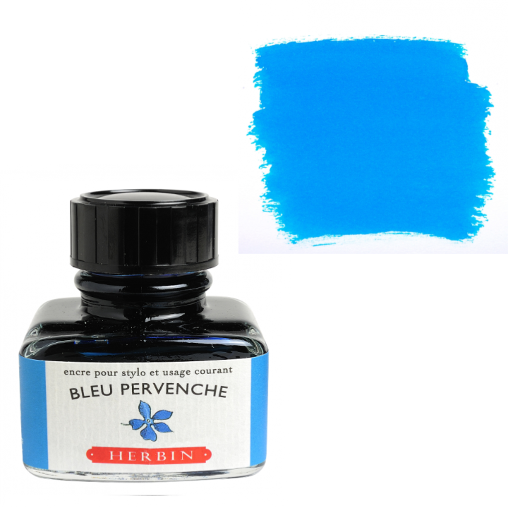 Herbin Fountain Pen Ink 30ml Bottle, Cacao du Bresil (Brazilian Cocoa)