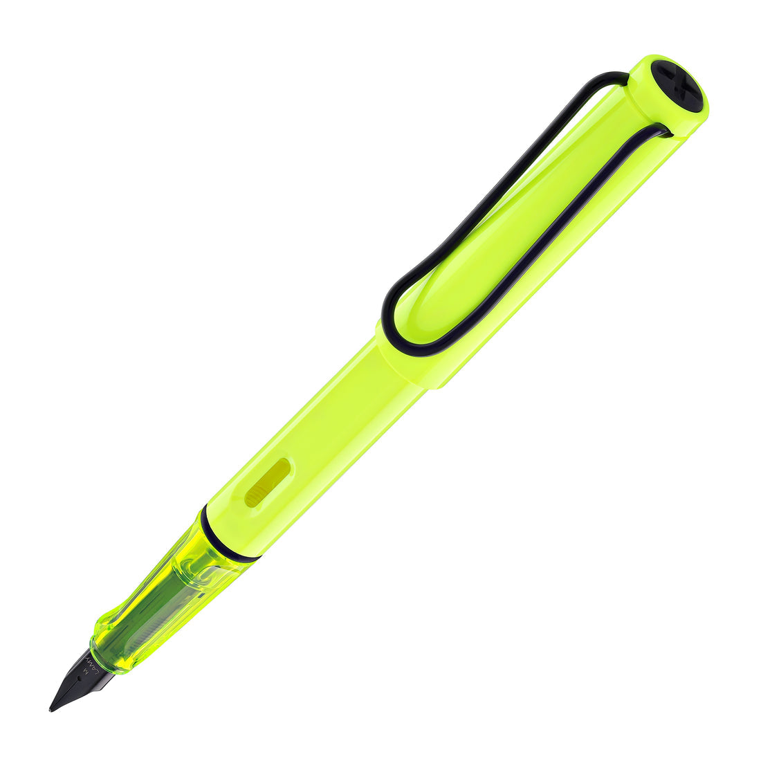 Lamy, Safari Fountain Pen, Neon Yellow, Medium
