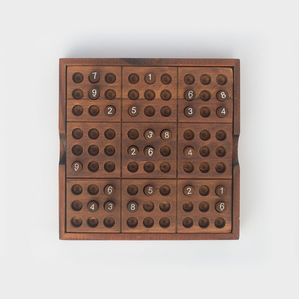 Iron & Glory Deluxe Coffee Table Sudoku Puzzle