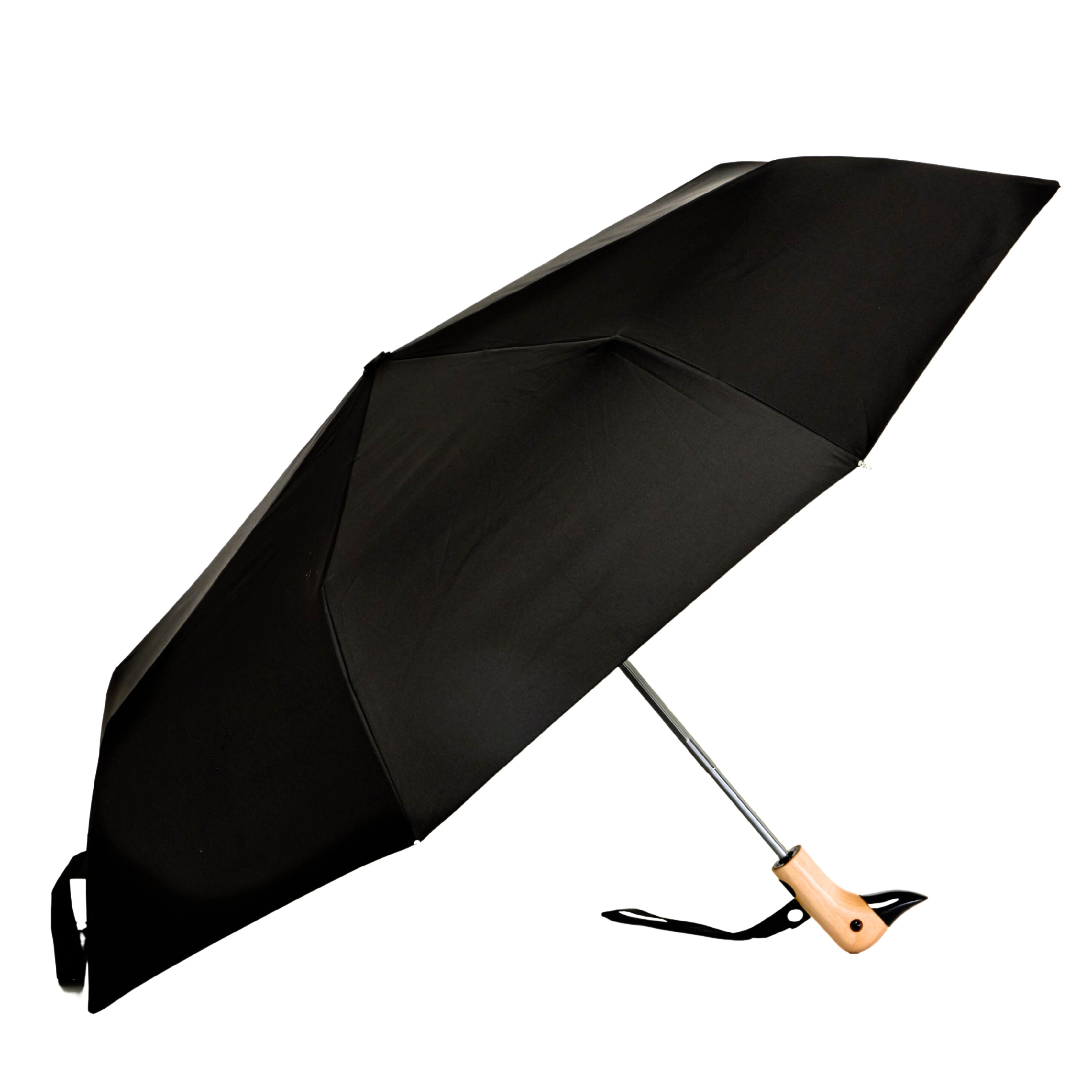 Original Duckhead - Classic Black Compact Eco Friendly Duckhead Umbrella