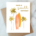 Abigail Jayne Design - Surf Birthday Greeting Card