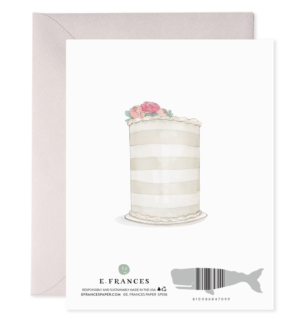 E. Frances Paper - Wedding Rings Greeting Card