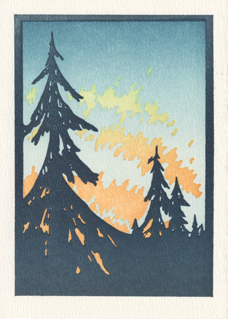 Saturn Press - Northern Lights