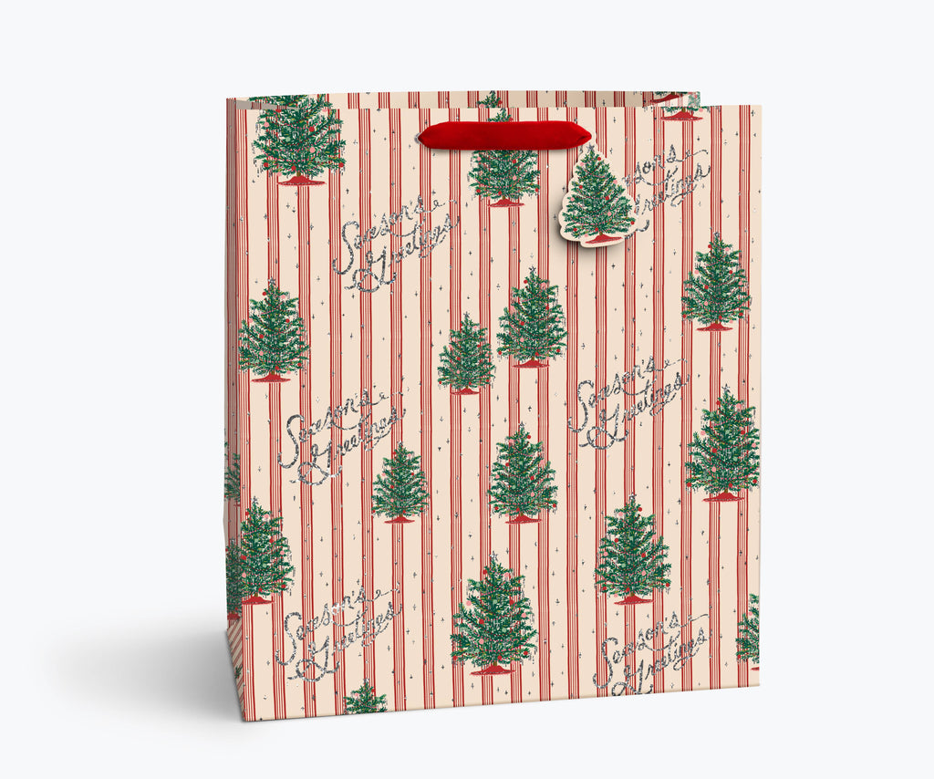 Rifle Paper Co. - Tinsel Tree Gift Bag: Extra Large