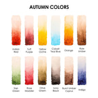 Grabie - Watercolor Pocket Set of 12 - Autumn Colors