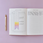 Kunitsa Co - Reading Journal (Avid Reader): Blush