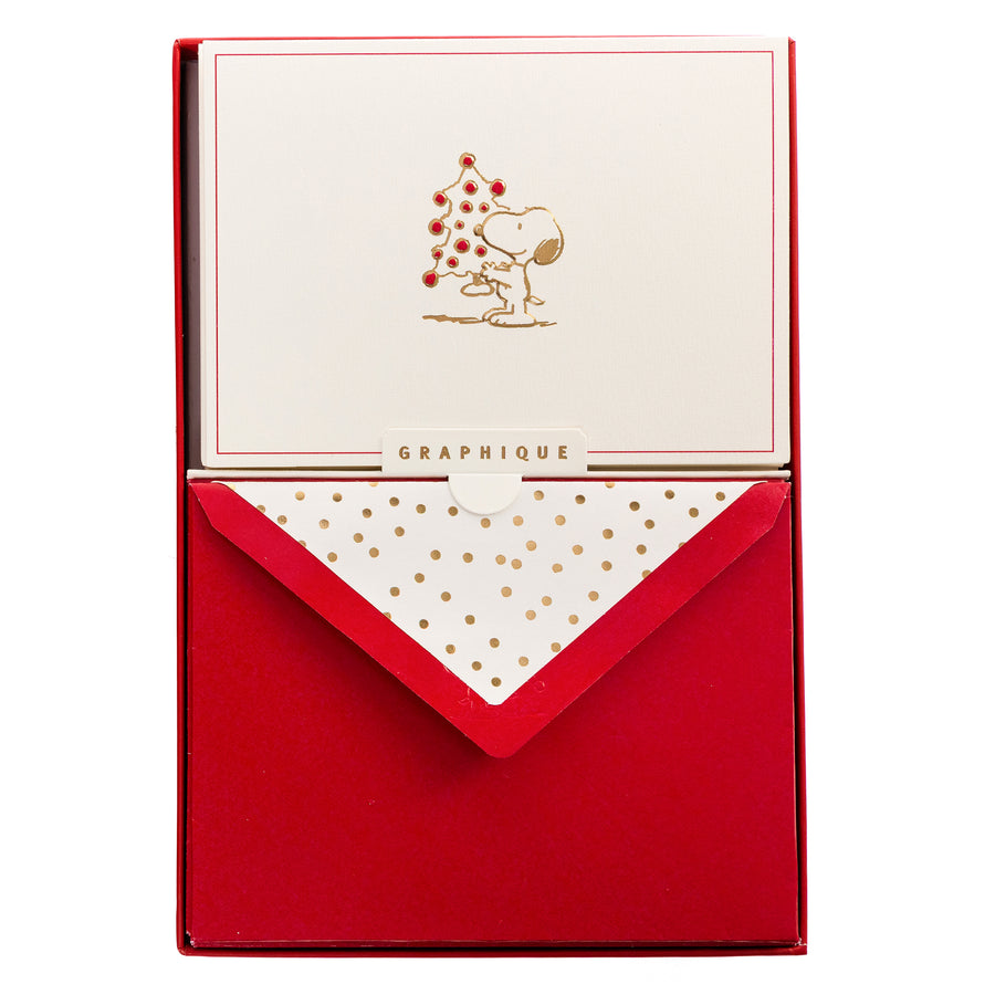 Graphique, Peanuts® Tree Holiday Boxed Correspondence Notes