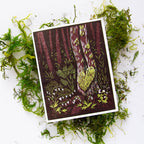 Heartell Press - Heart of the Forest Letterpress Card