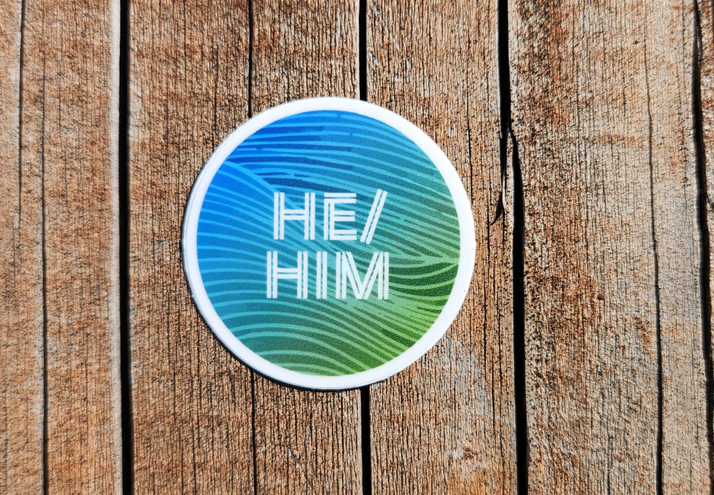 Discovery Stickers - He/Him Sticker