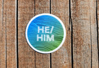 Discovery Stickers - He/Him Sticker