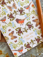 re:mused studio - Belladonna Birds Birthday A2 Greeting Card
