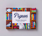 pigeonposted - Bookstore Pigeon, Folding Stationery Letter Pack, Pack of 6