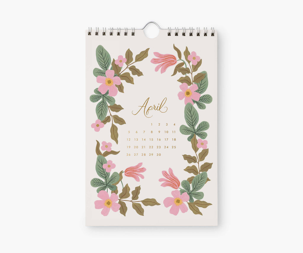 Rifle Paper Co. - 2026 Strawberry Fields Kitchen Calendar (6x9)
