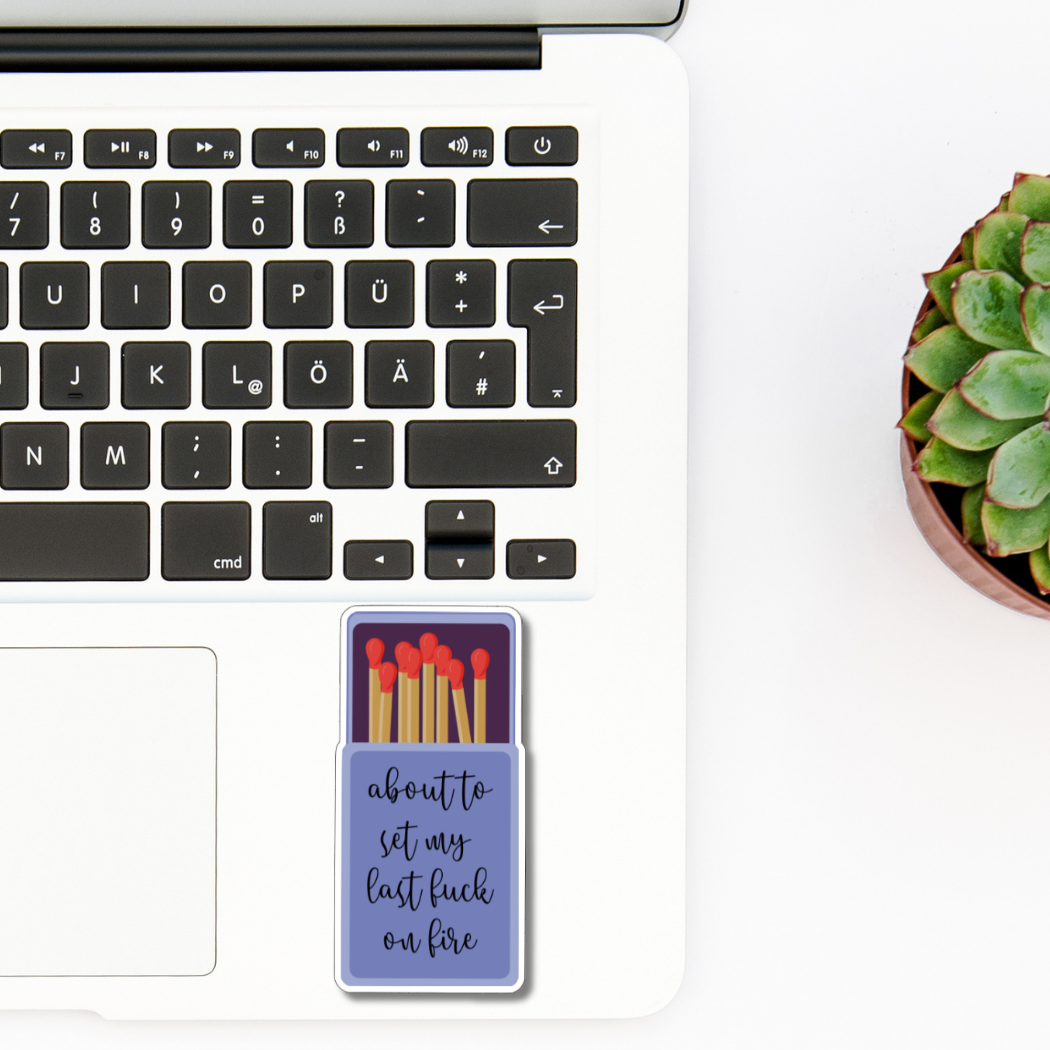 Pretty Pages - My last Fuck, Sticker