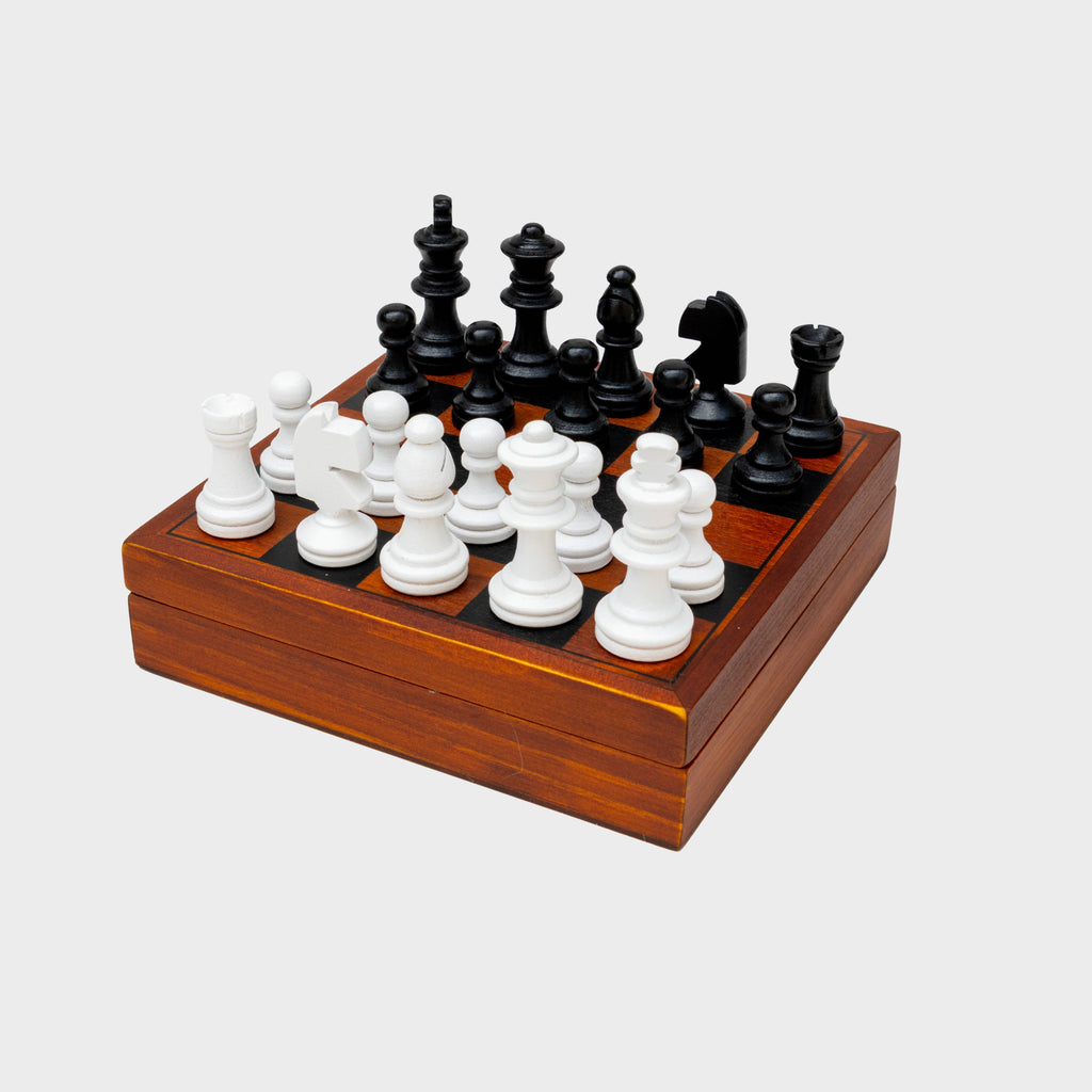 SK - Mini Chess - Endgame - Wooden Game