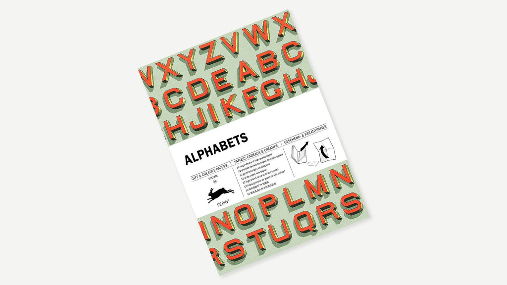 Pepin Press - Alphabets Gift & Creative Paper Book Vol. 88