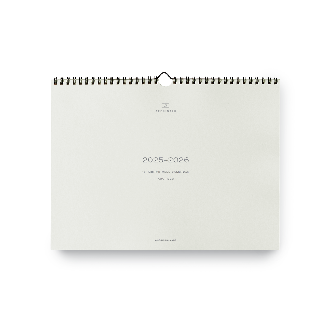Appointed - 25-26 Studio Wall Calendar