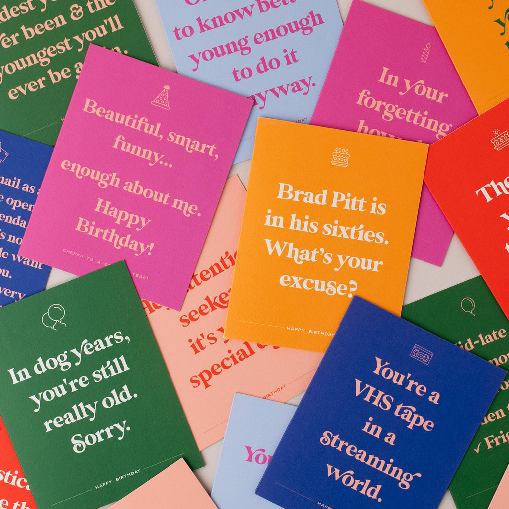 Paloma Paper Co. - Enough about Me | Funny Birthday Card