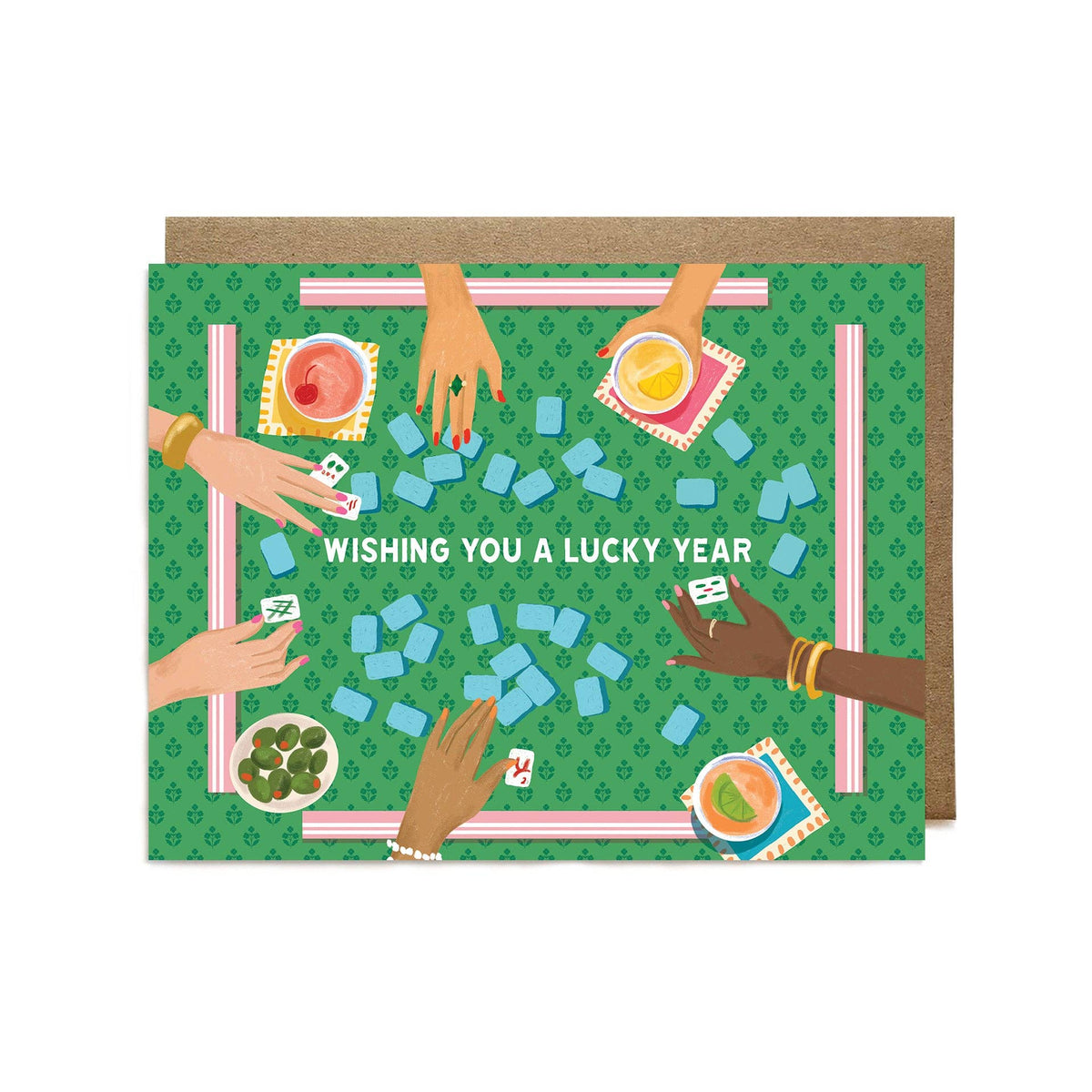 Ula Bloom - Lucky Year Mahjong Card