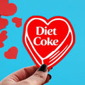 Pretty Toxic Stickers - Diet Coke Sticker - Conversation Heart Valentines Day: 3”