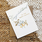 Abigail Jayne Design - Wedding Rings Greeting Card