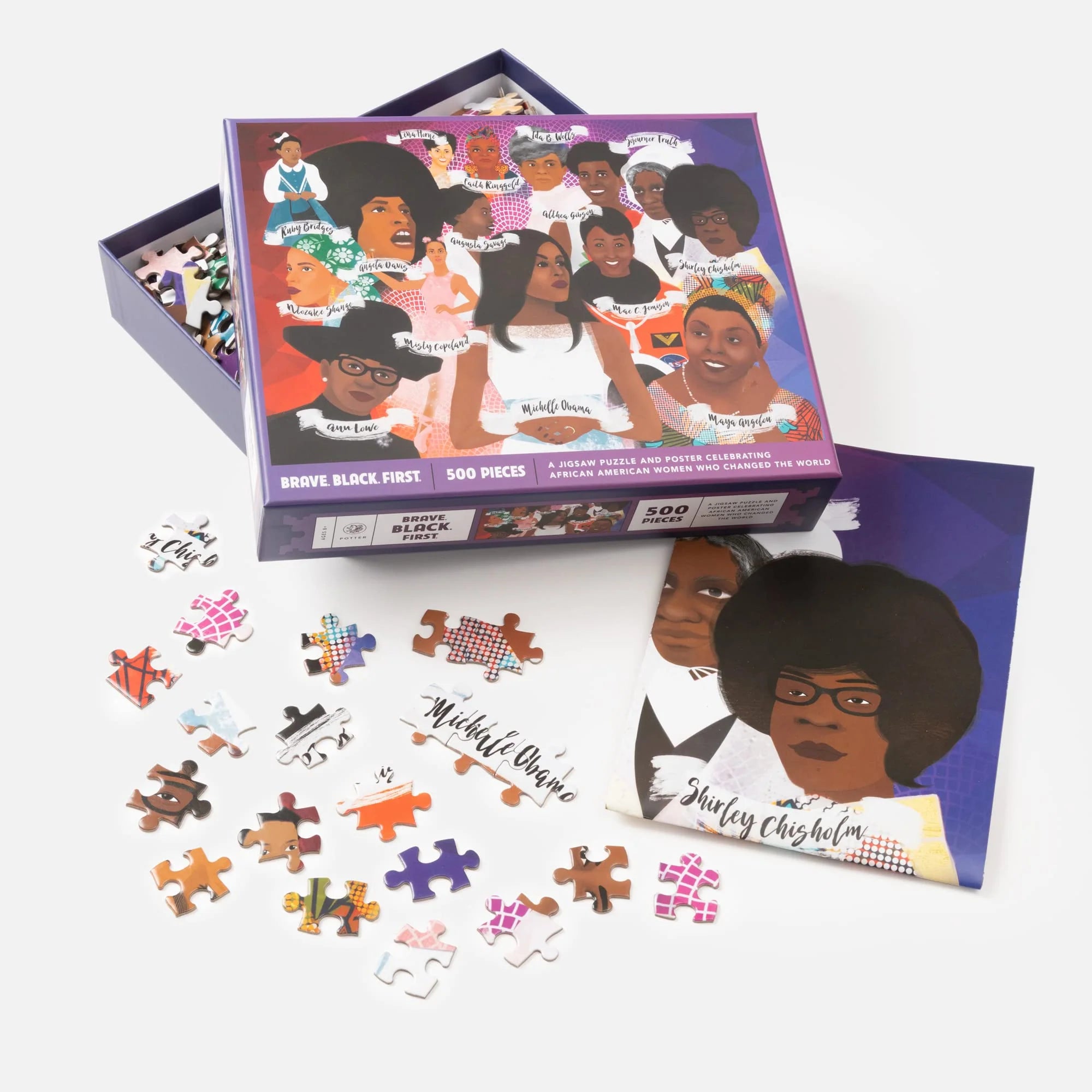 Brave. Black. First. Puzzle