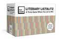 Pop Chart Lab , Literary Listblitz