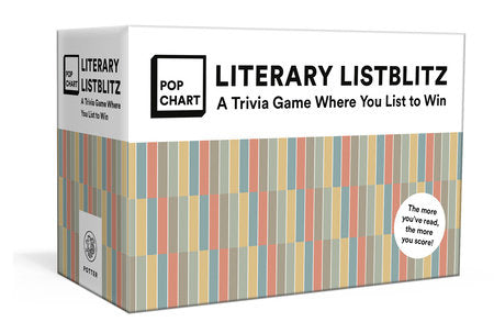 Pop Chart Lab , Literary Listblitz