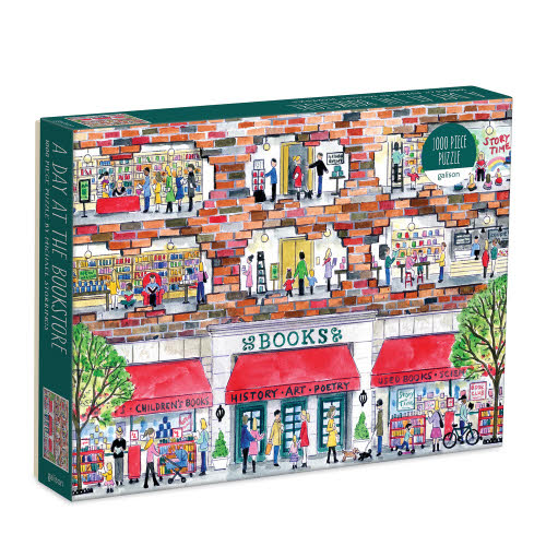 Michael Storrings Day at the Bookstore Puzzle 1000 Pieces