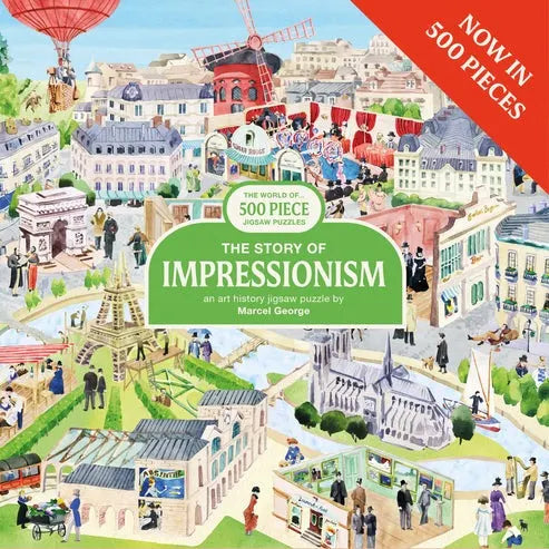 The Story of Impressionism - 500pc Jigsaw Puzzle by Laurence King