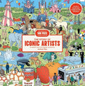 Story Of Iconic Artists: A 500 Piece Art History Jigsaw Puzzle By Andrew Rae