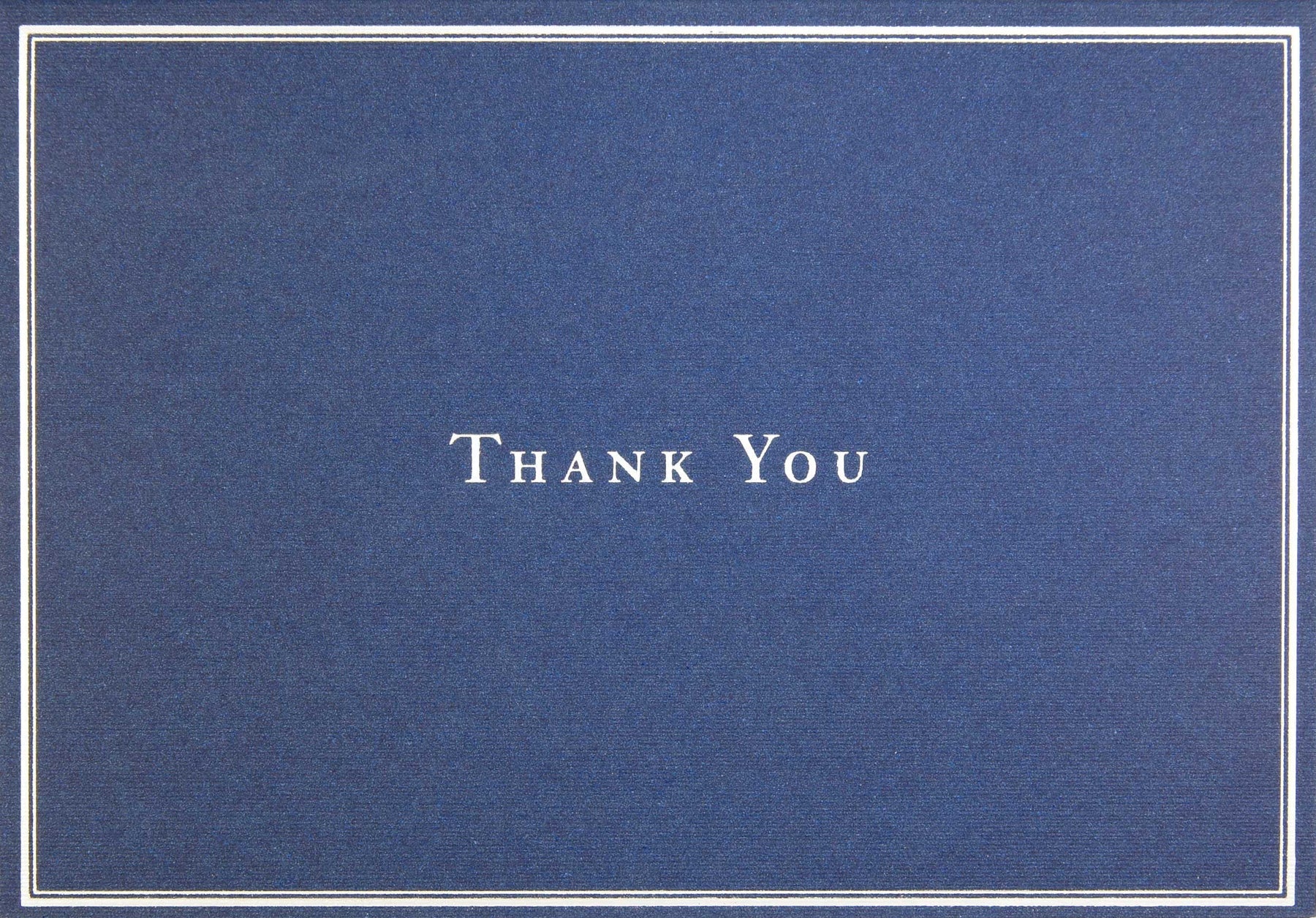 Peter Pauper Press Navy Blue Thank You Notes