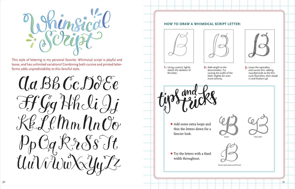 Peter Pauper Press Hand-Lettering
